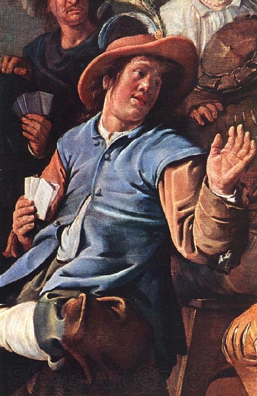 MOLENAER, Jan Miense The Denying of Peter (detail) ag